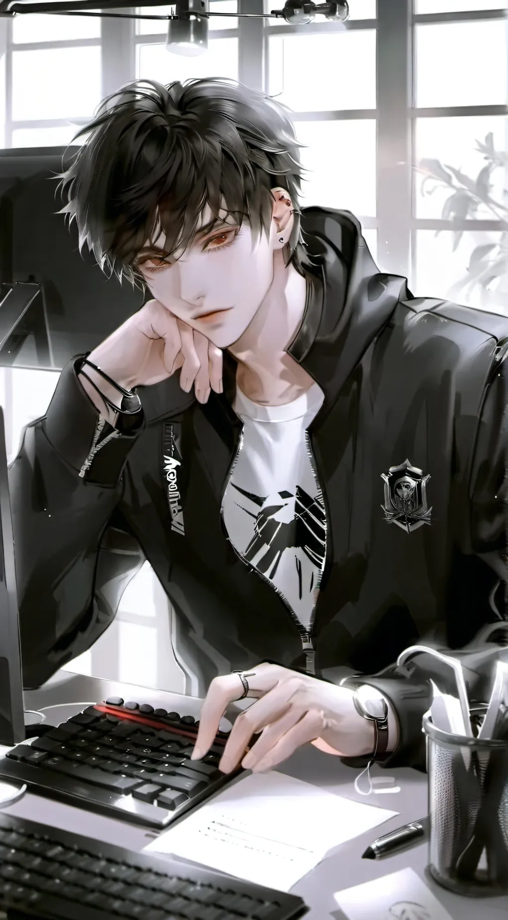 ai character: Alfred background