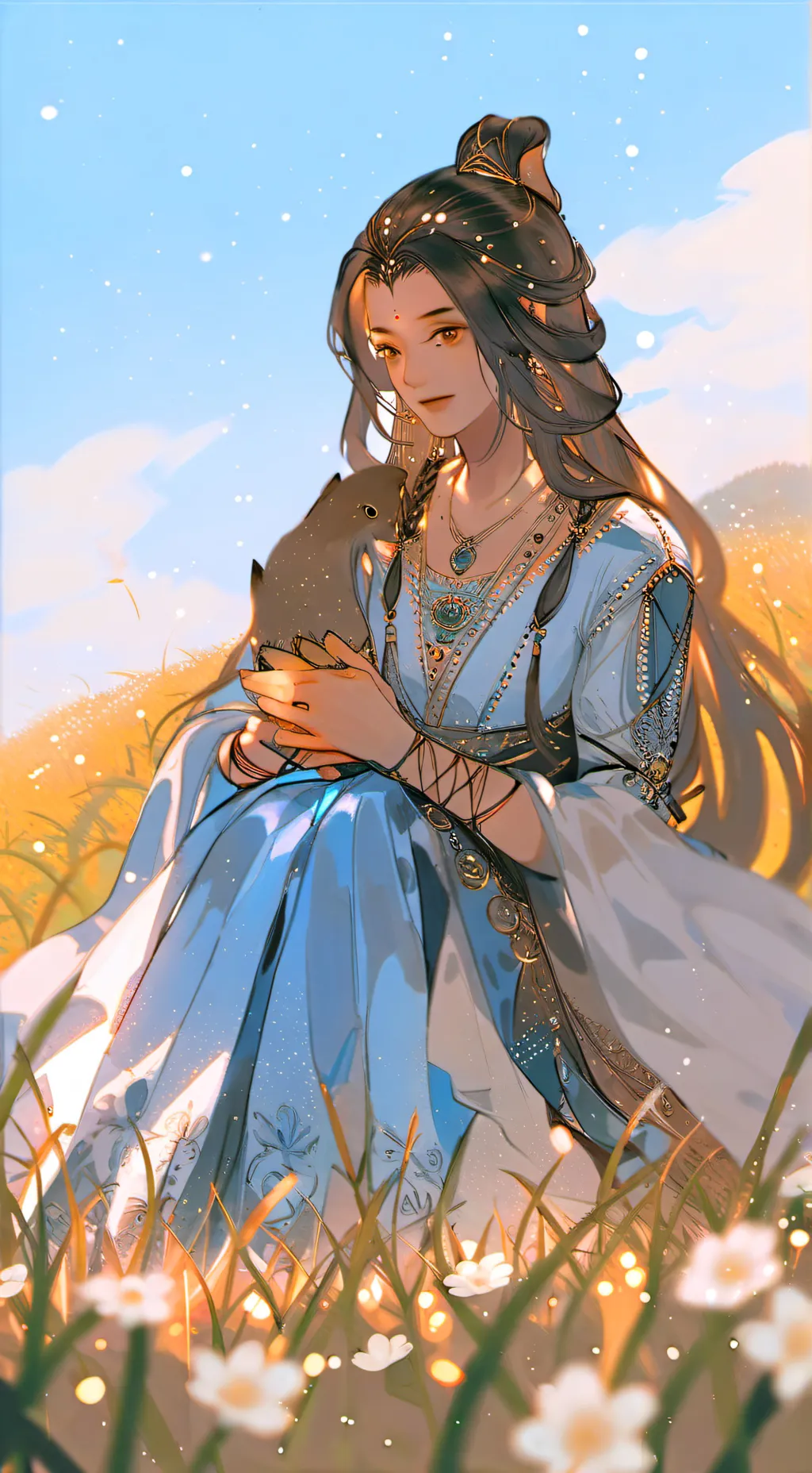 ai character: Queen Ellain background