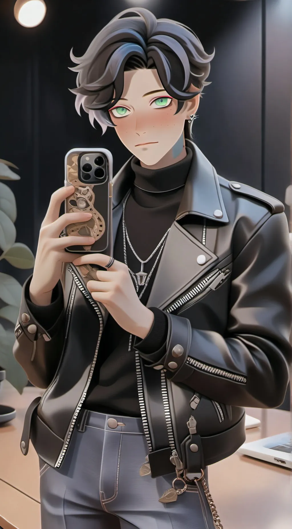 ai character: Lu Si cheng background