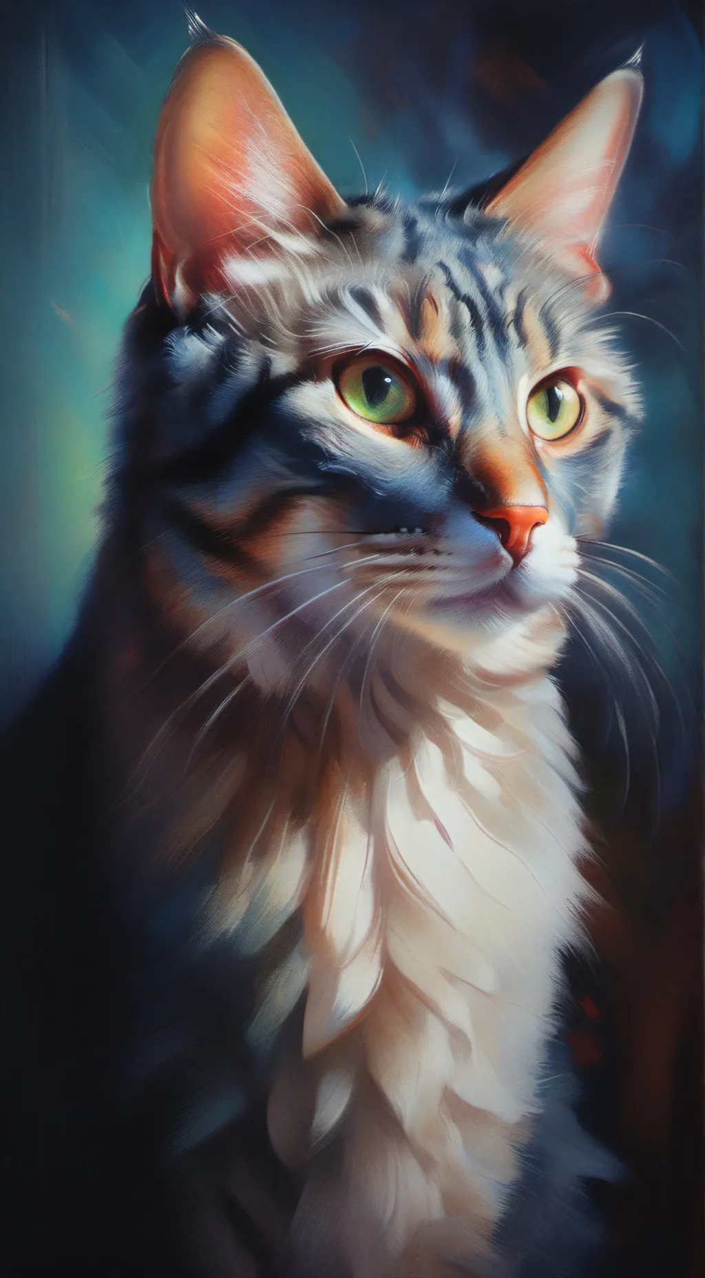 ai character: cat 10001 (boss) background