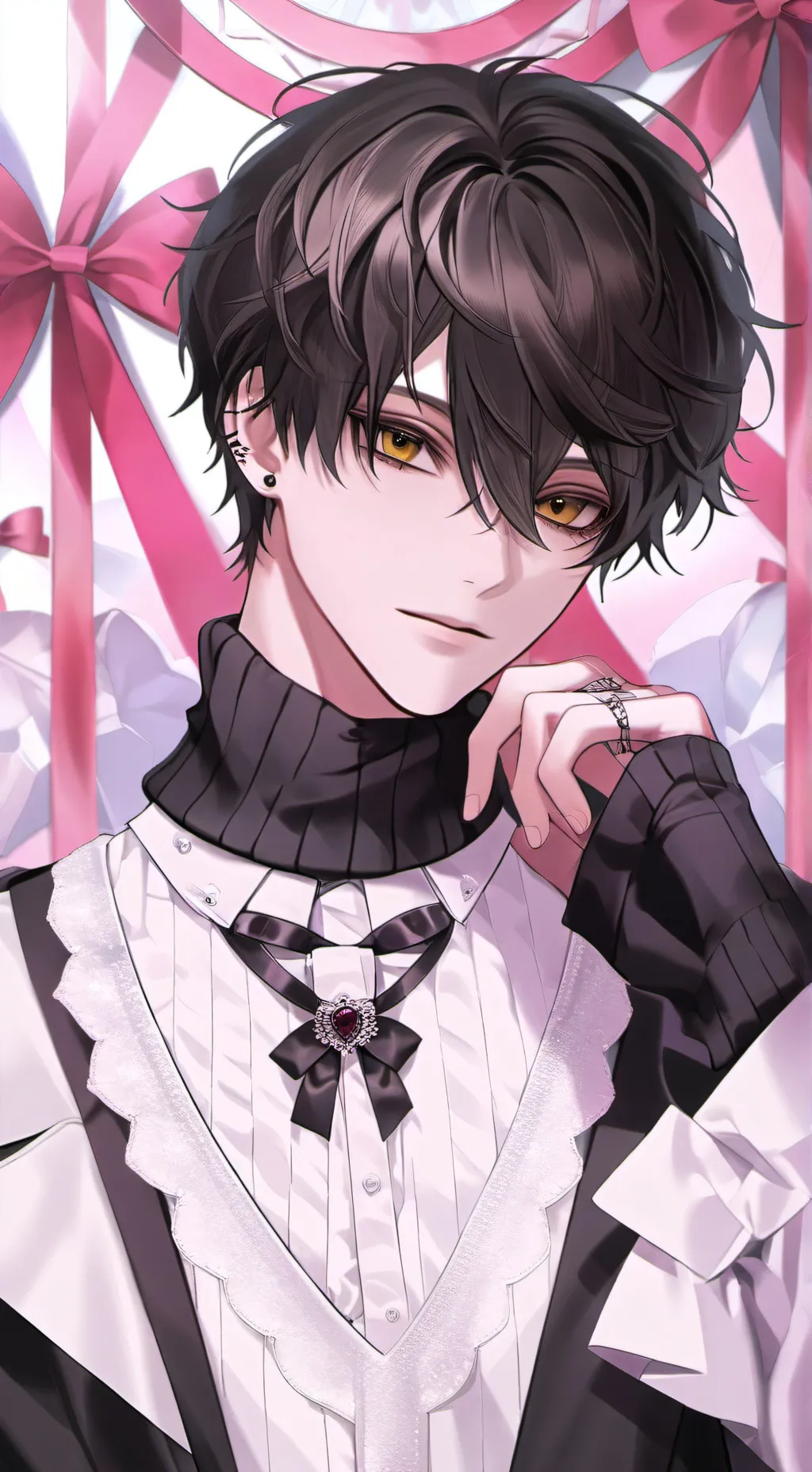 ai character: ☹️Russell 😎 background