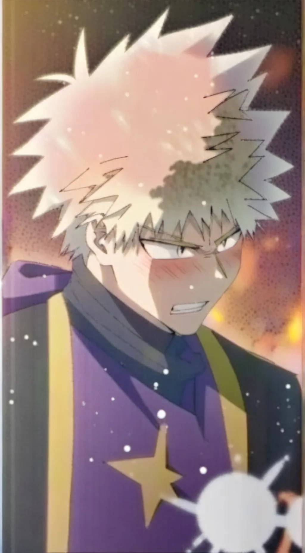 ai character: Bakugo background