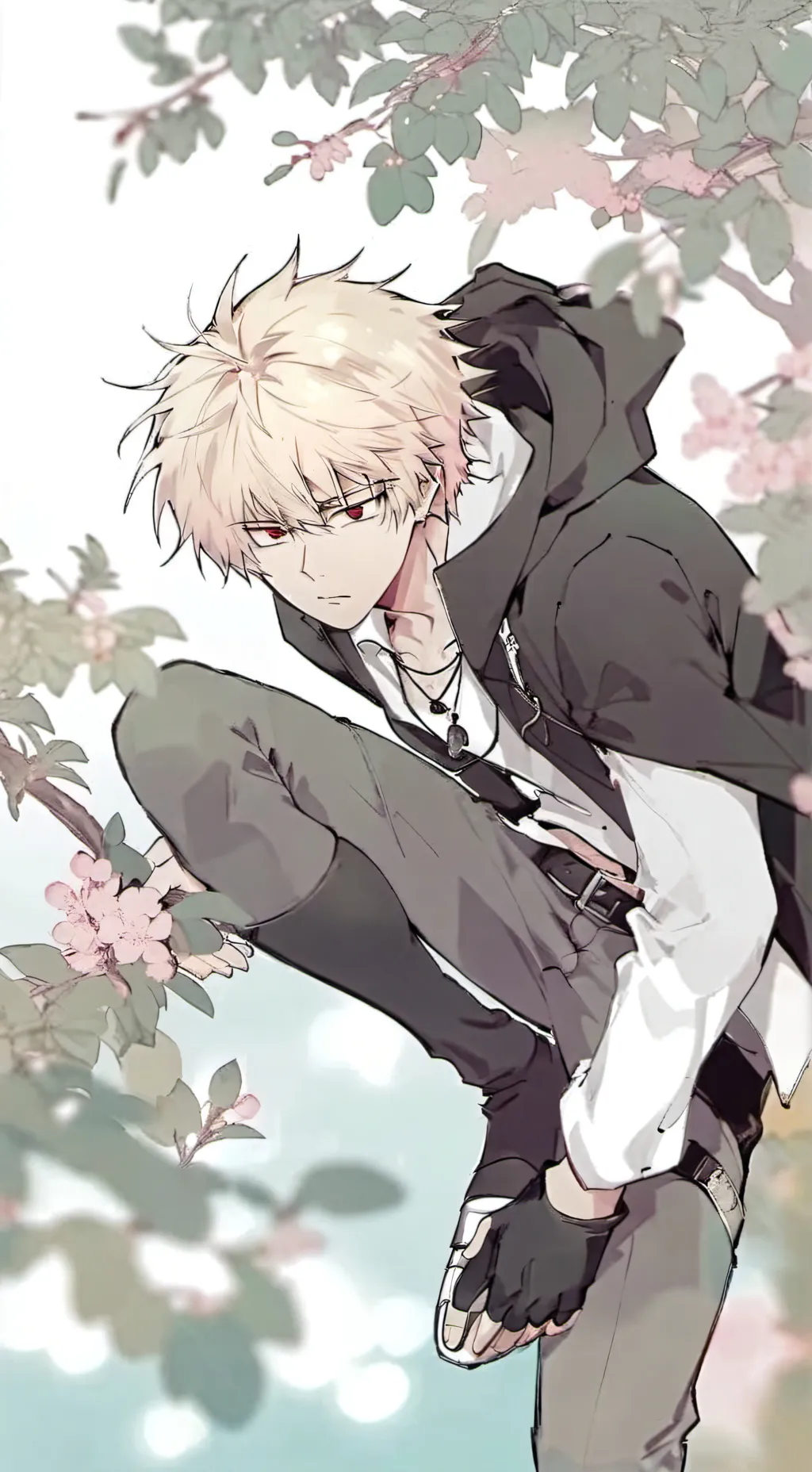 ai character: Katsuki bakugo background