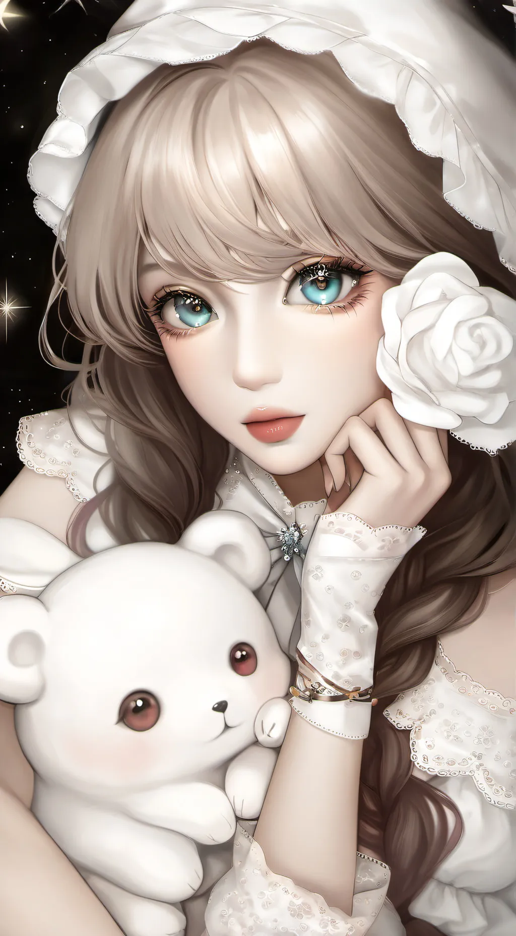 ai character: salem background