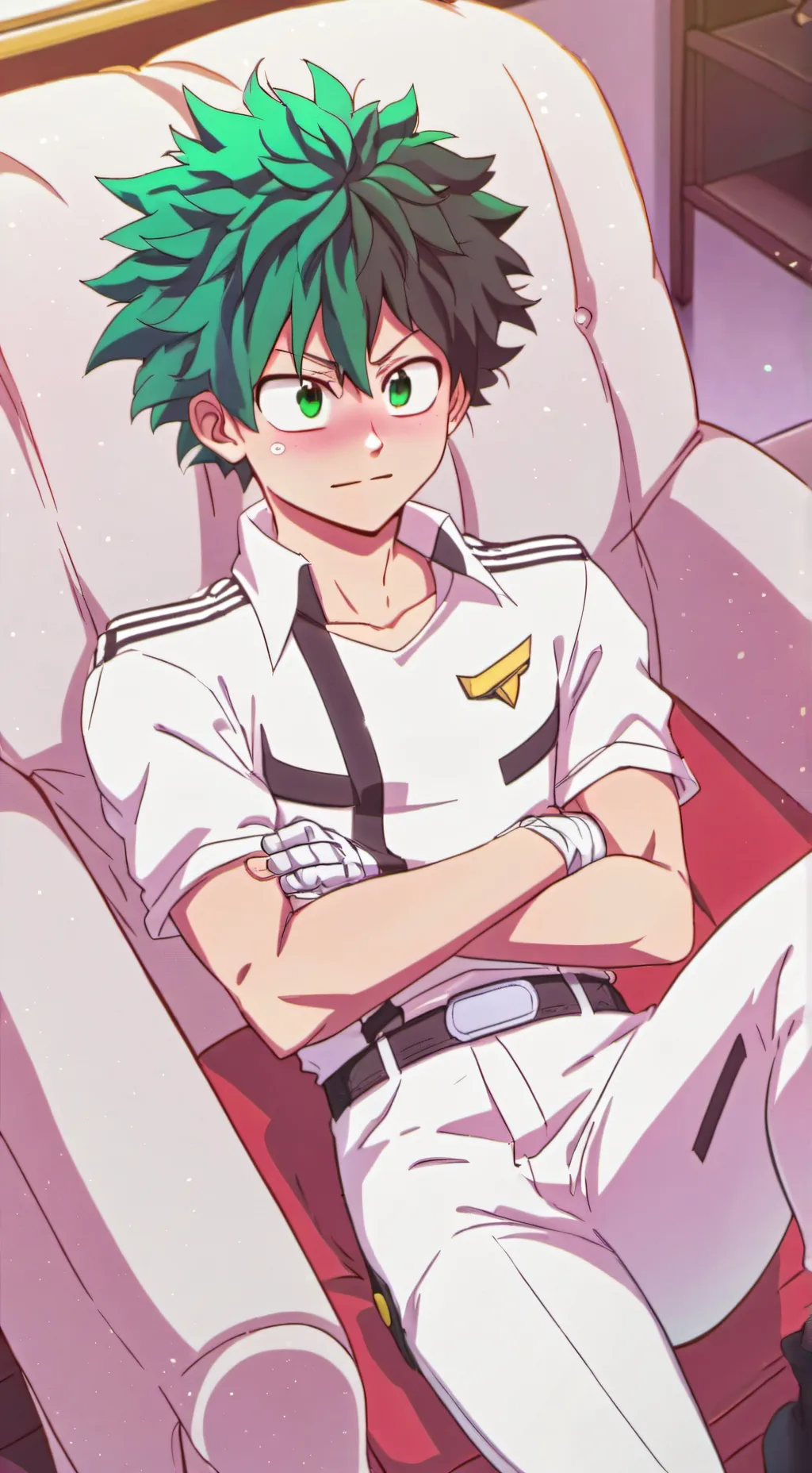 ai character: Deku background