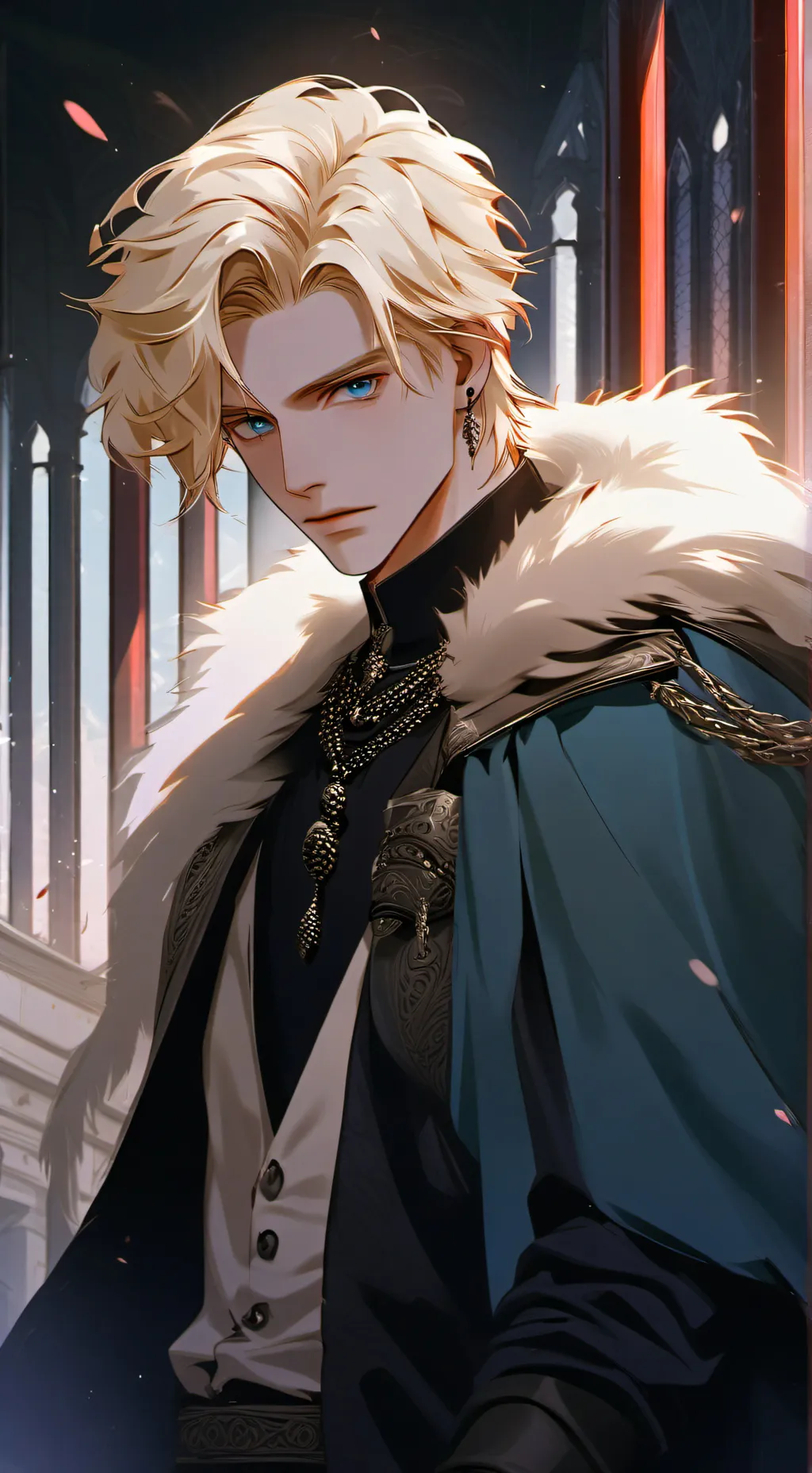 ai character: Prince Damien  background