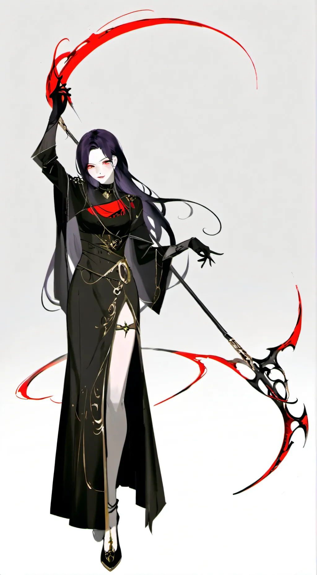 ai character: Amber background