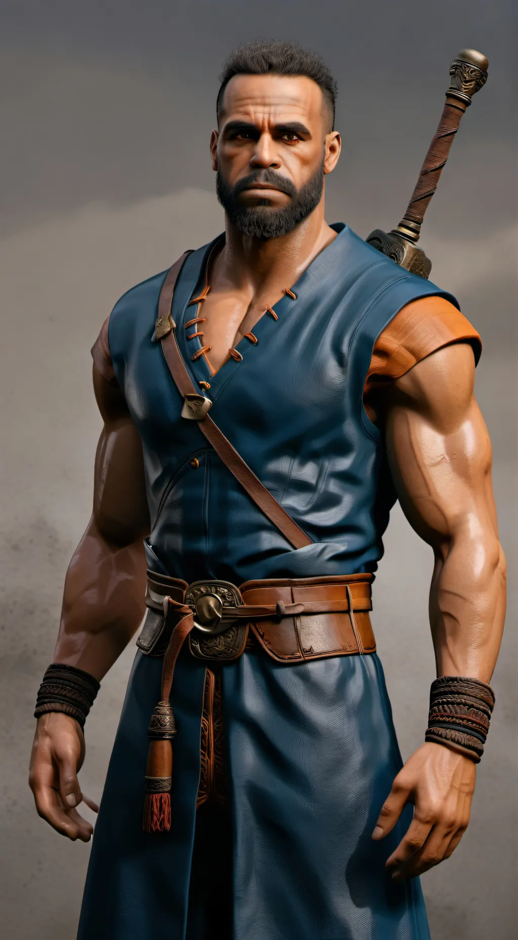 ai character: Caleb  background