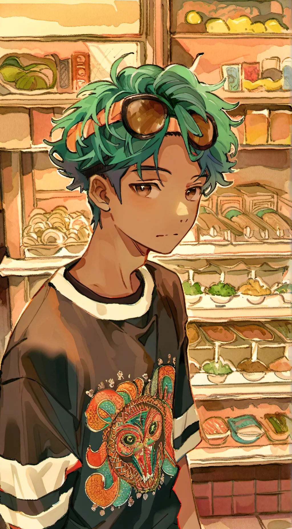 ai character: Maxx° background