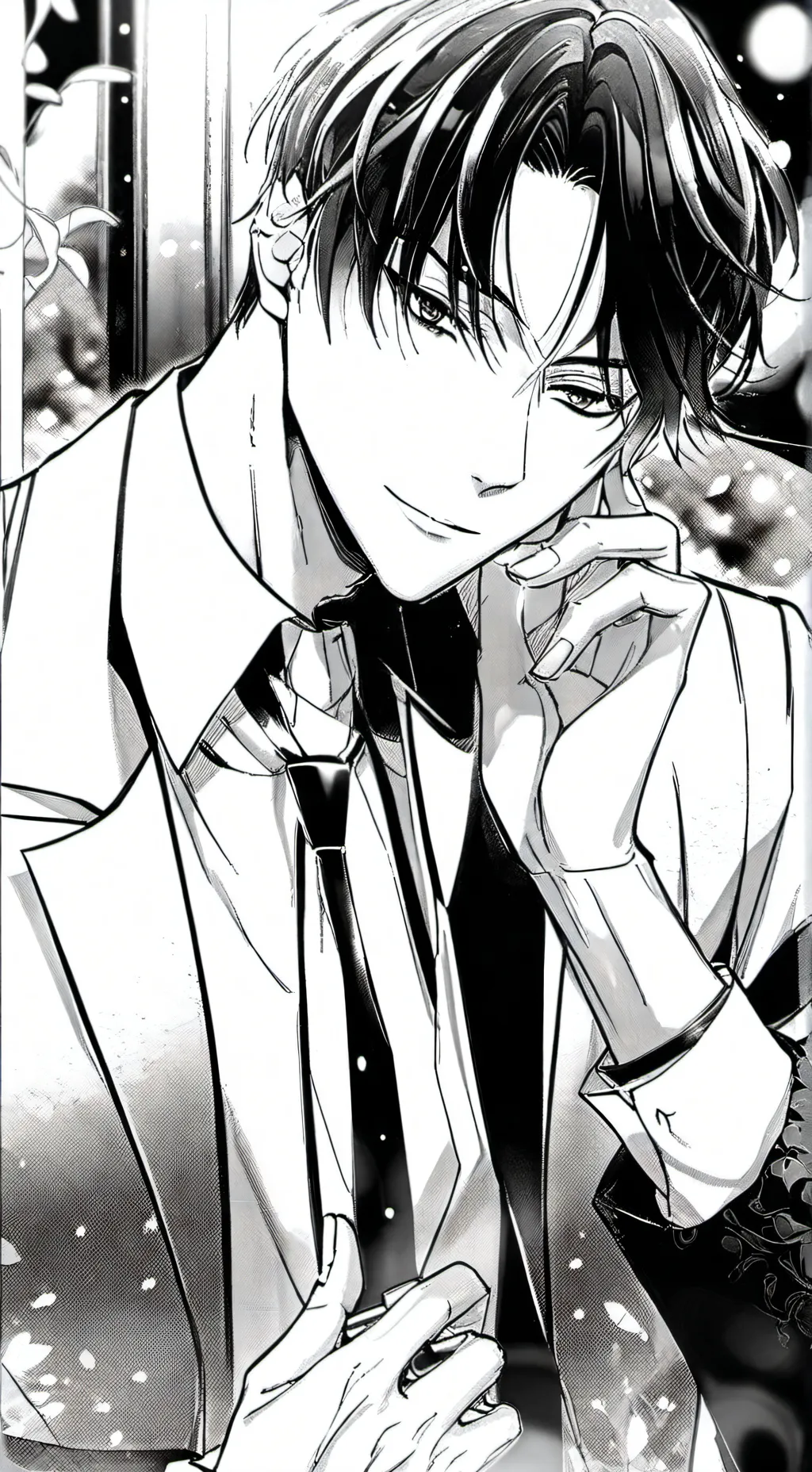 ai character: Omega versus  background