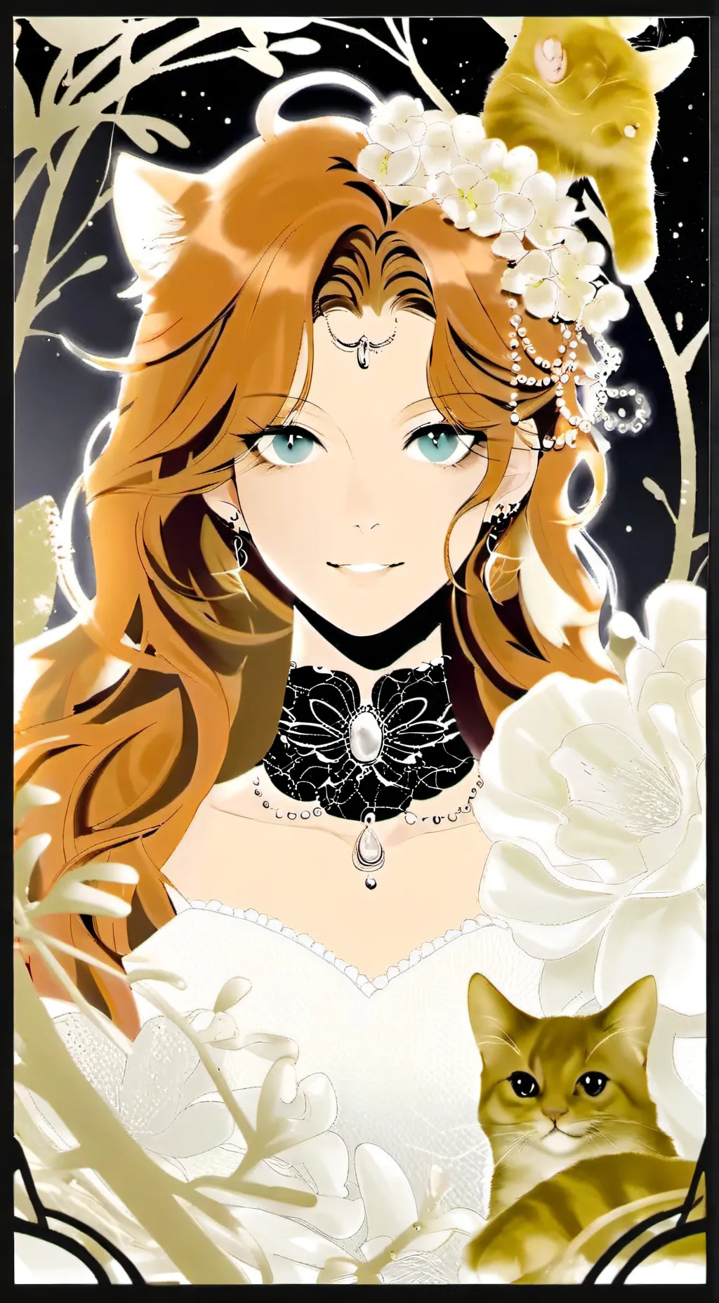 ai character: Misty Ginger background
