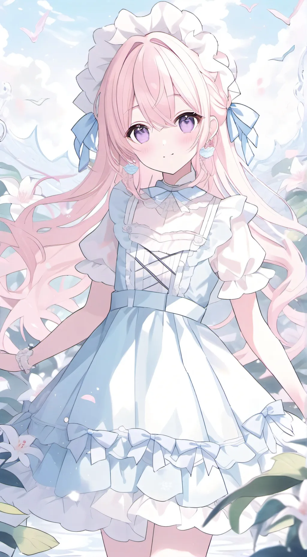 ai character: lily background