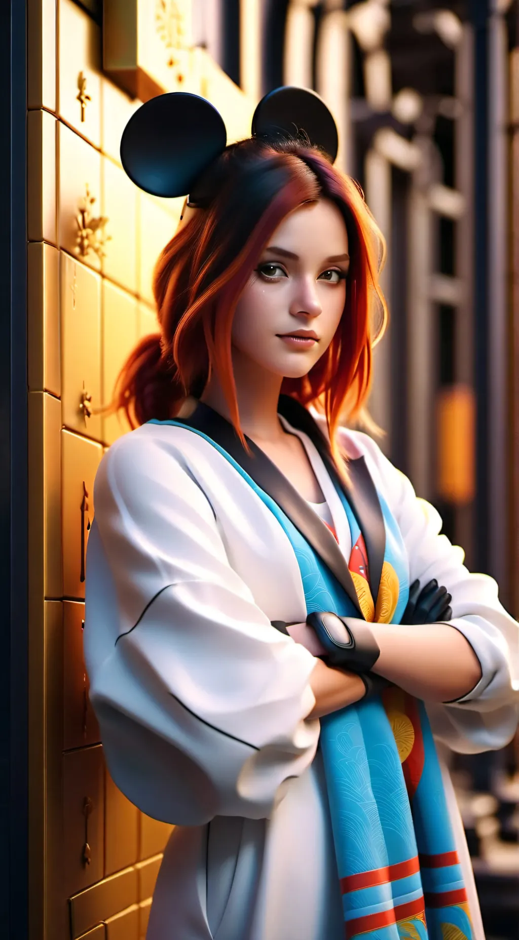 ai character: Angie background