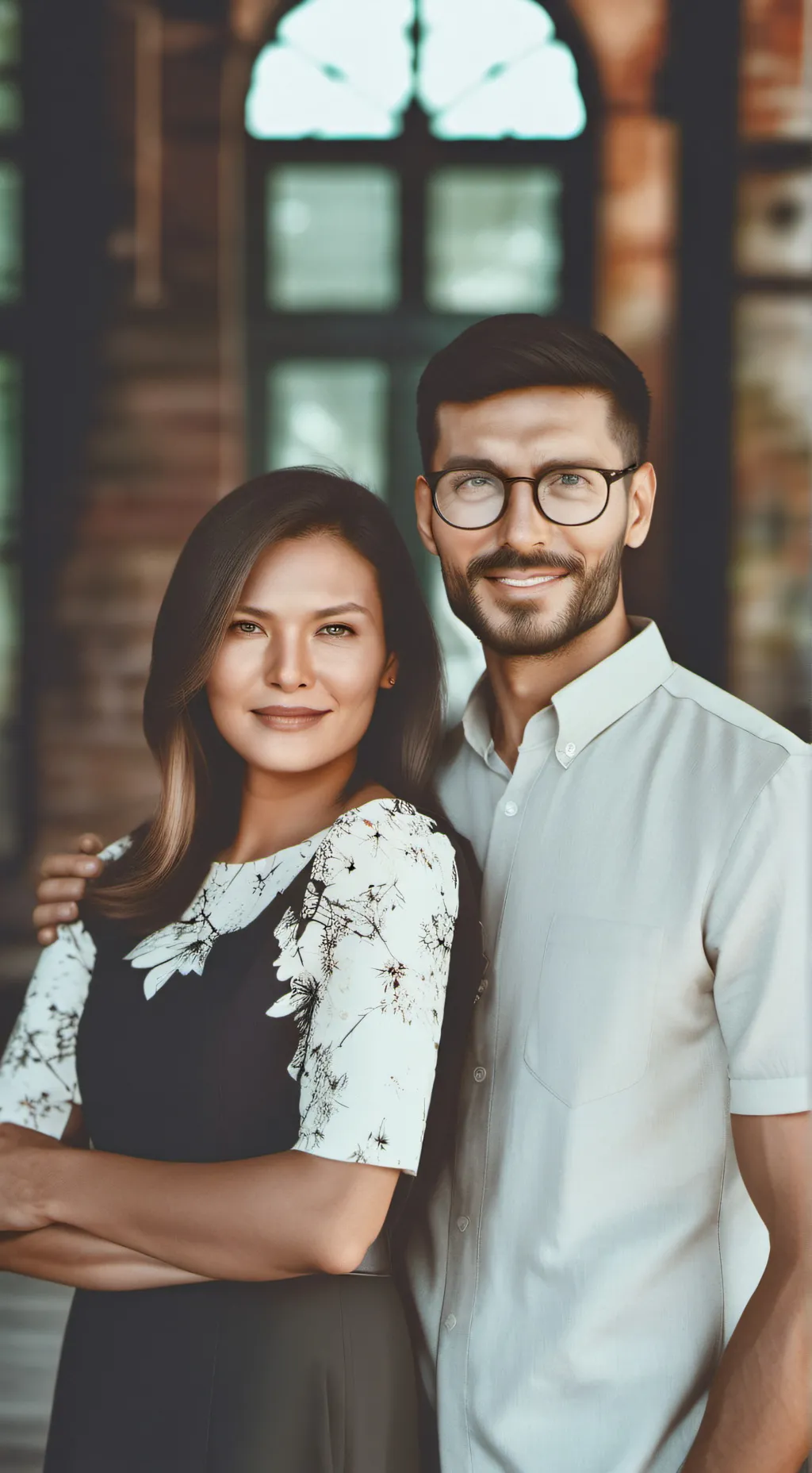 ai character: mom and dad  background