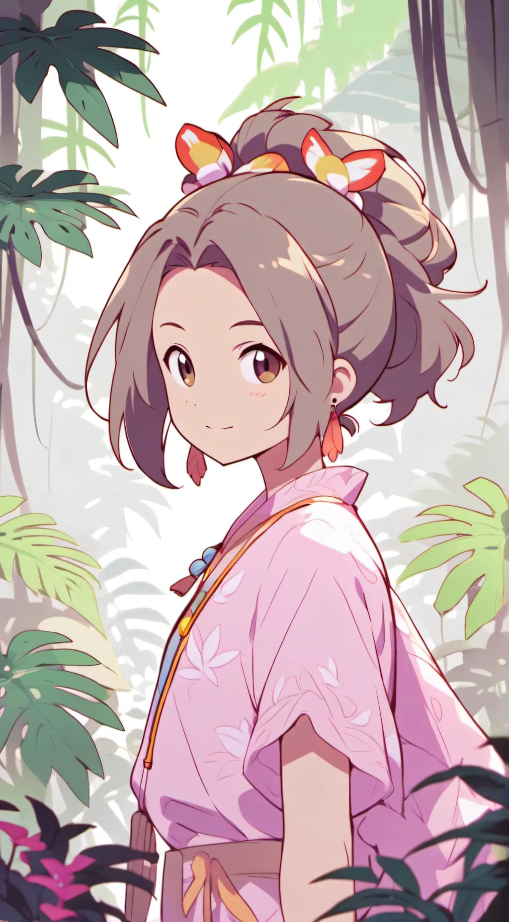 ai character: Lily background