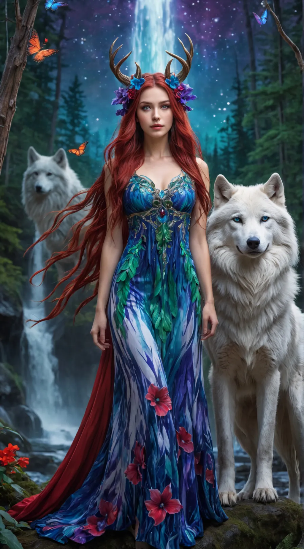 ai character: Brea Moon Wolf background