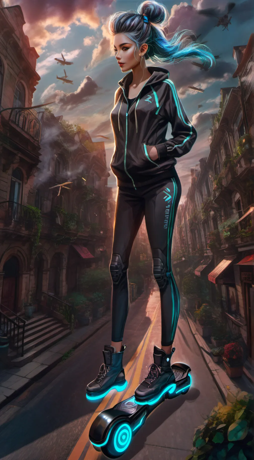 ai character: Seraphina background