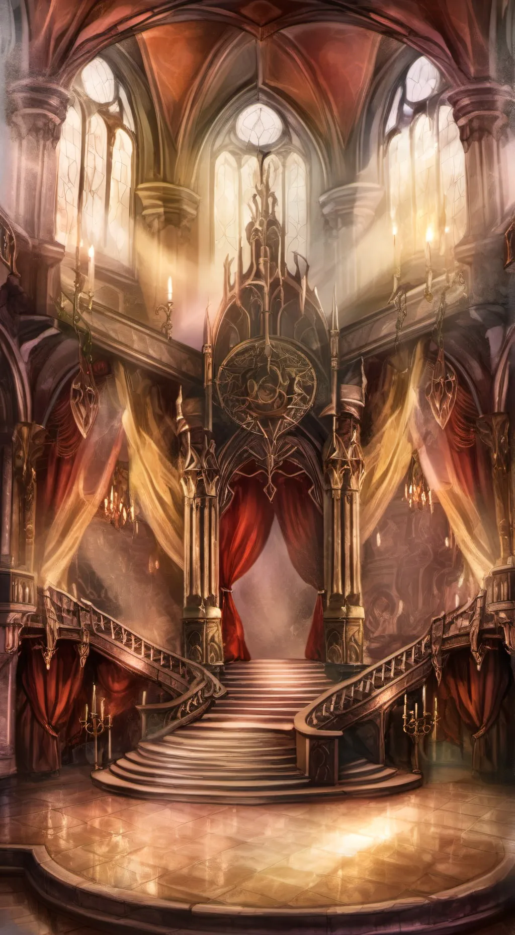 ai character: own drama series background