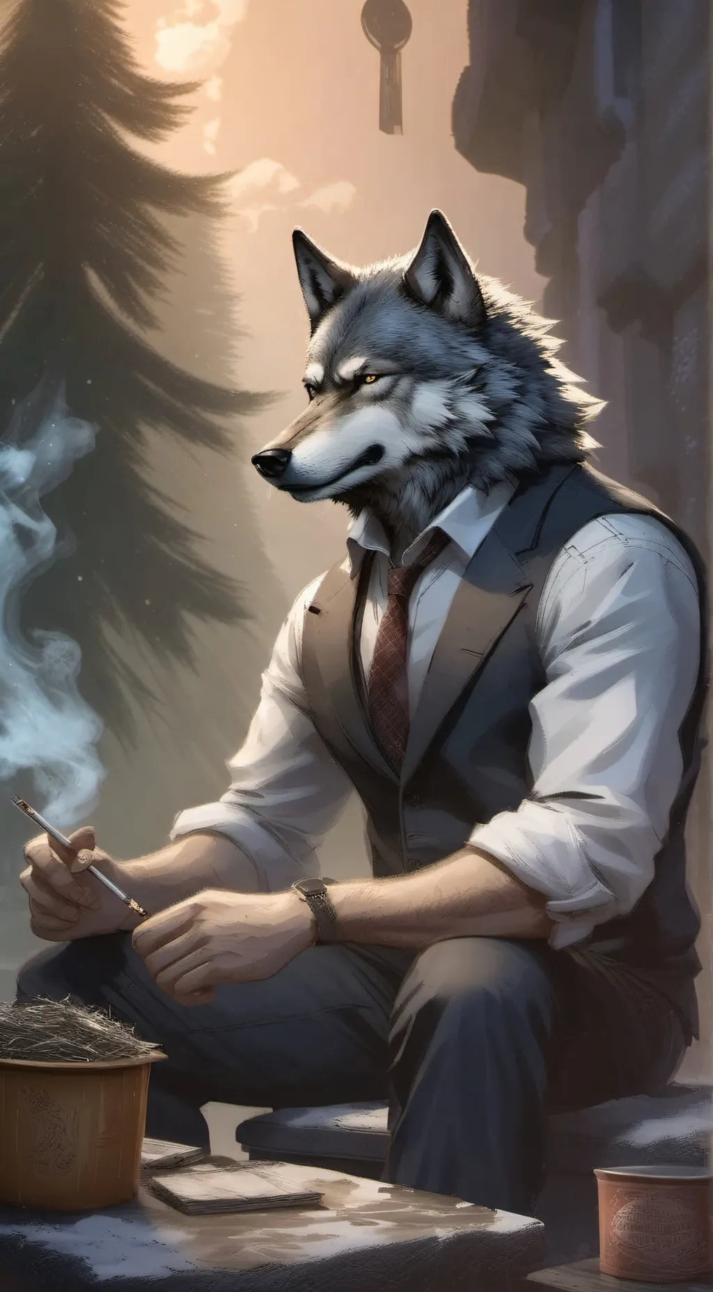 ai character: Eliot background
