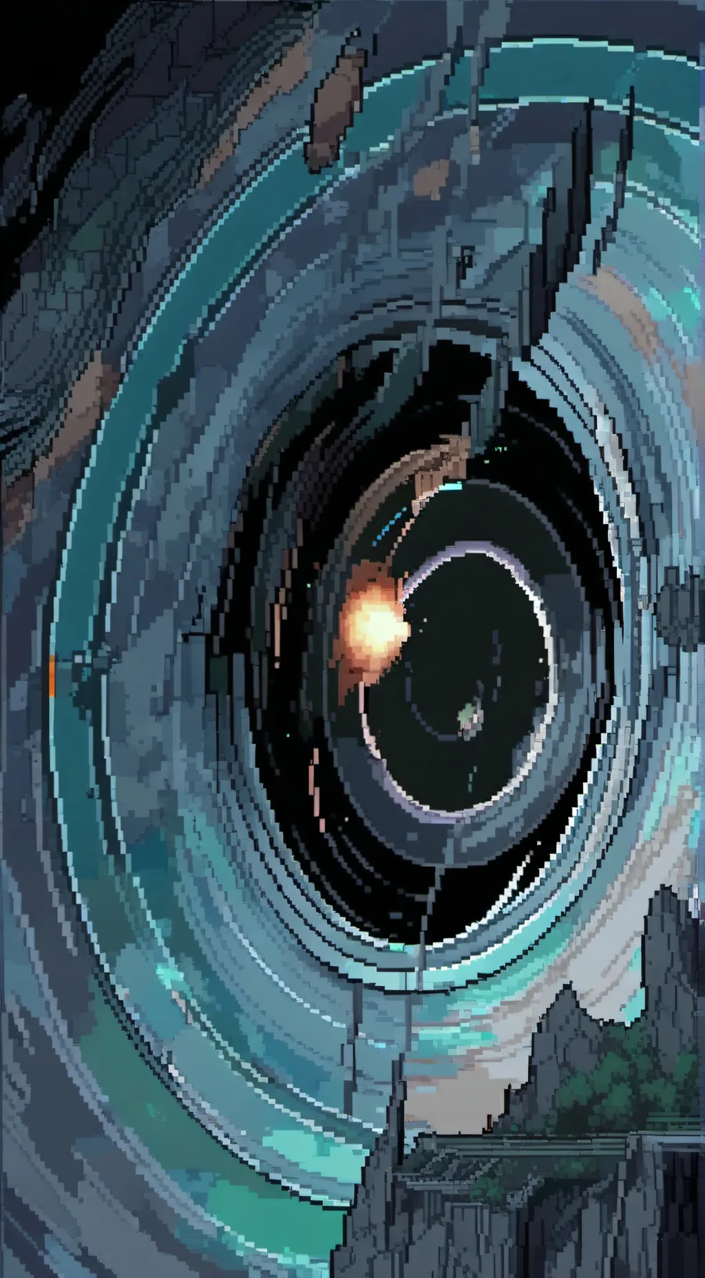ai character: being sent to???  background