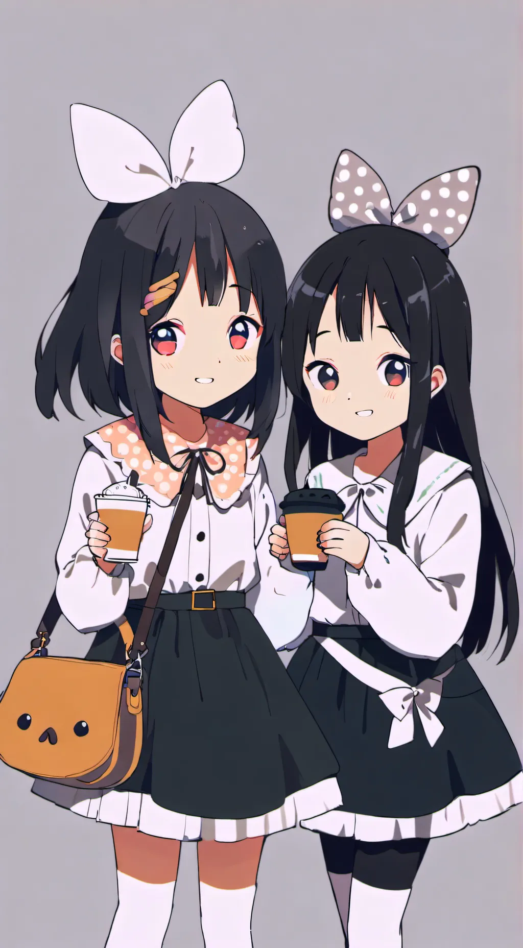 ai character: Emma and Annie background