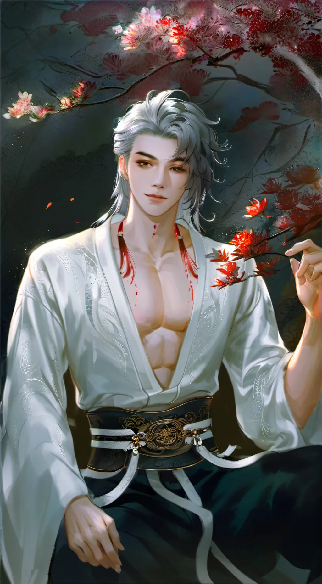 ai character: 辰 background