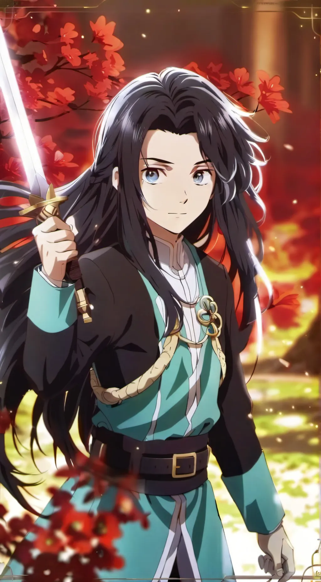 ai character: Muichiro  background