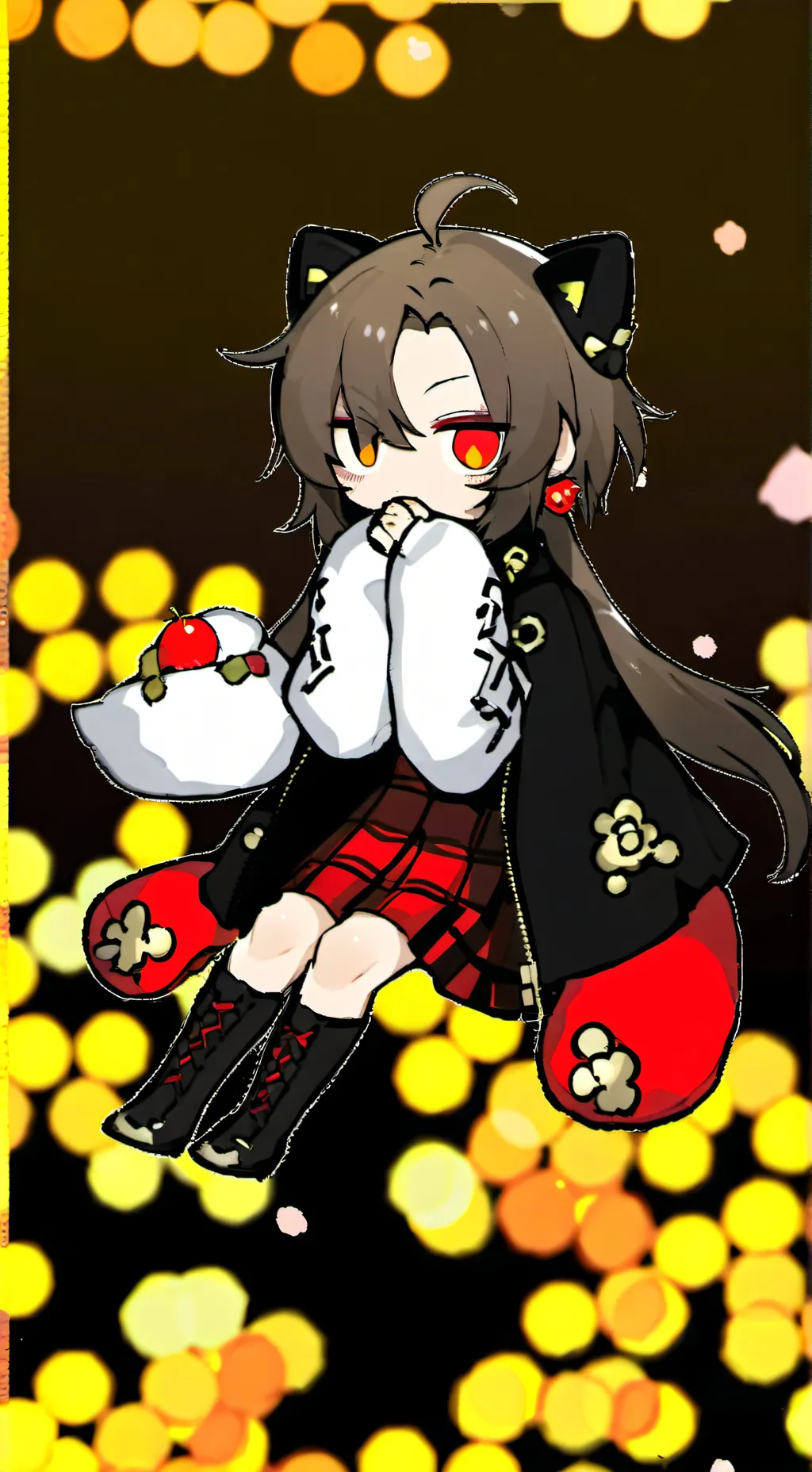 ai character: 暄俪 background