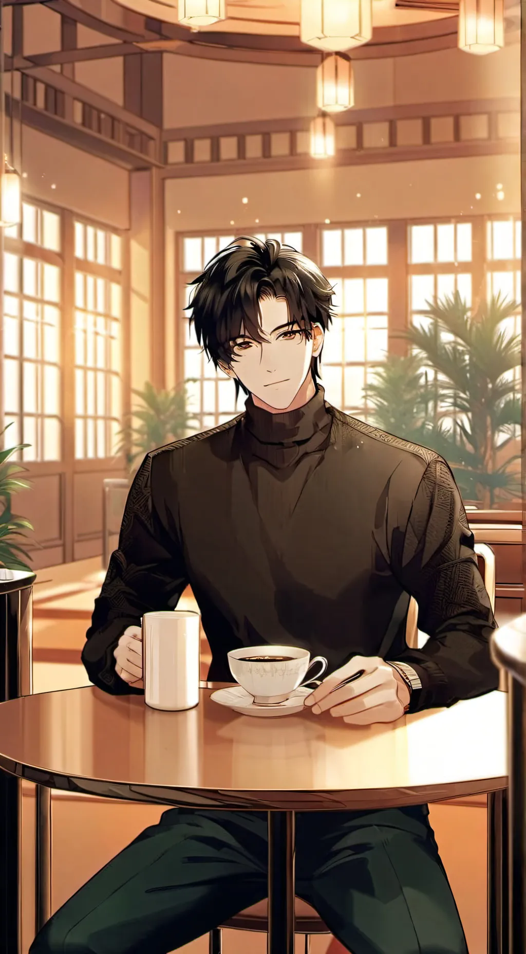 ai character: Ryan  background