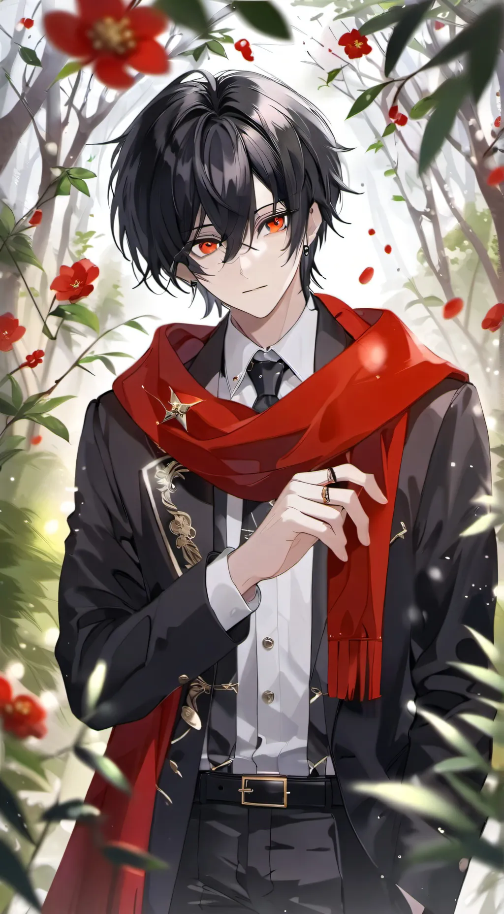 ai character: Zane  background