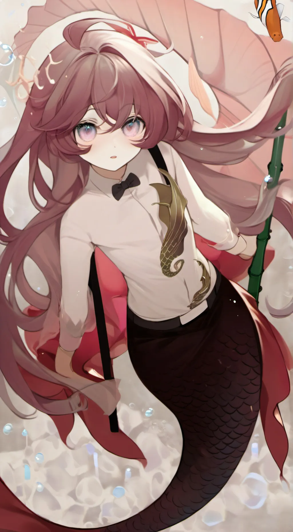 ai character: Fisherman Fish background