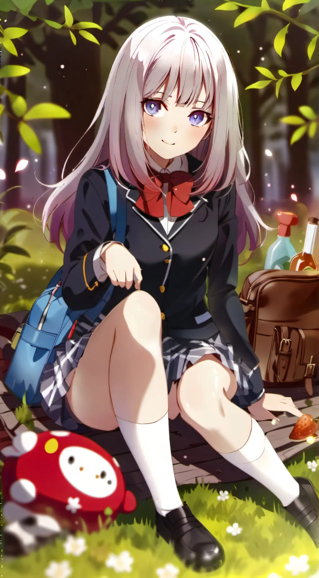 ai character: luna background
