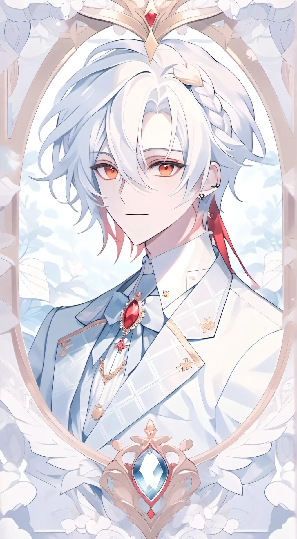 ai character: August  background