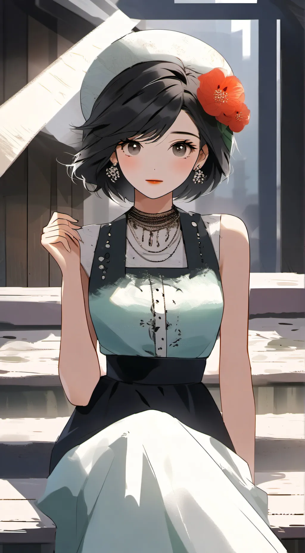 ai character: giulia background