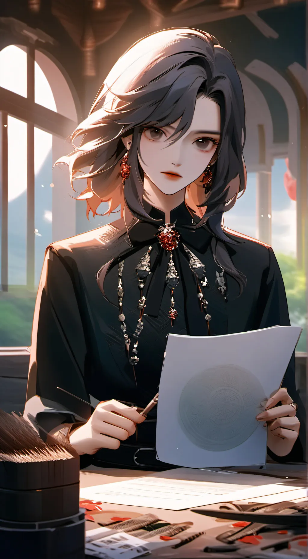 ai character: Yoko background