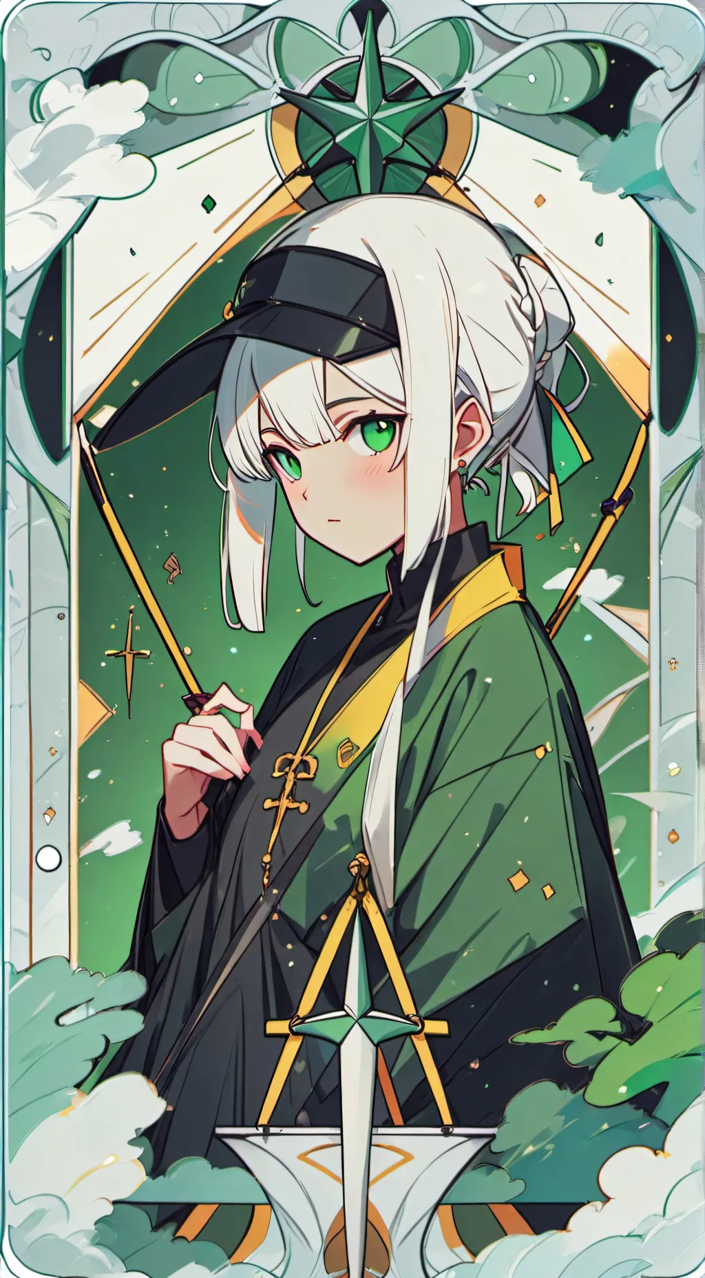 ai character: myo Naruto  background