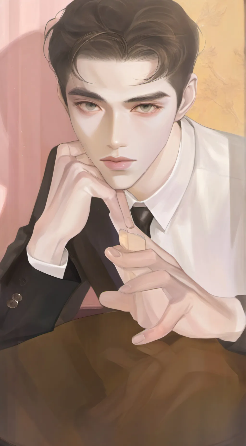 ai character:  ͒ ͒Alexander★ background