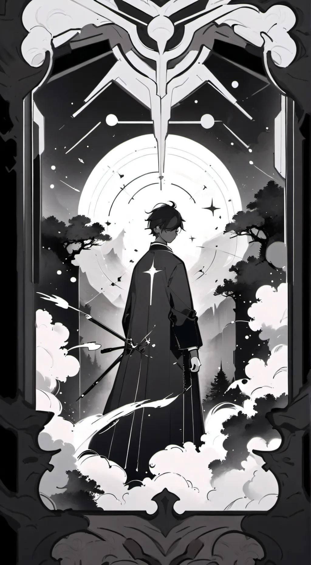 ai character: Js vent abt life background