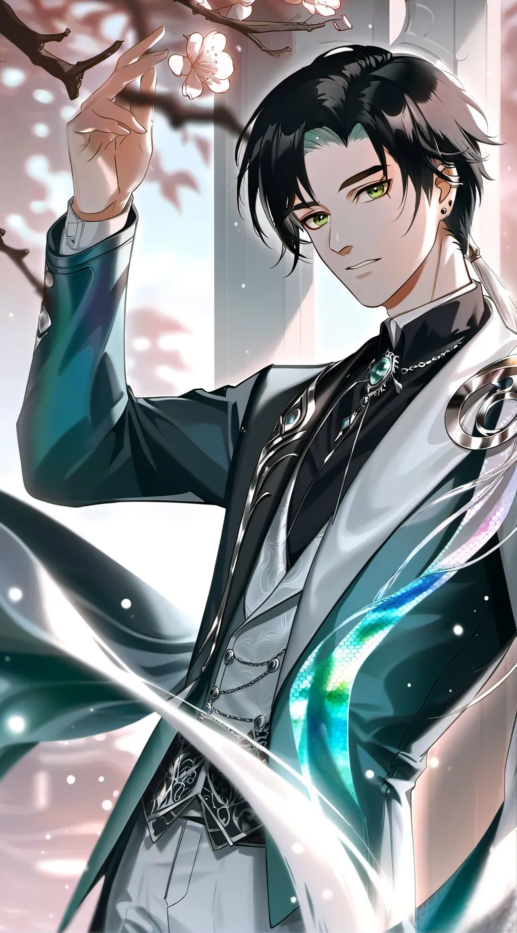 ai character: K-Pop Demon Hunter background