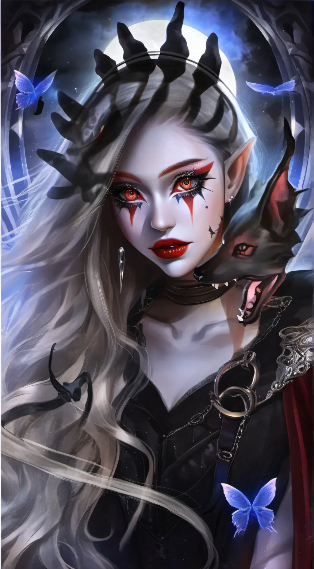 ai character: skin walker  background