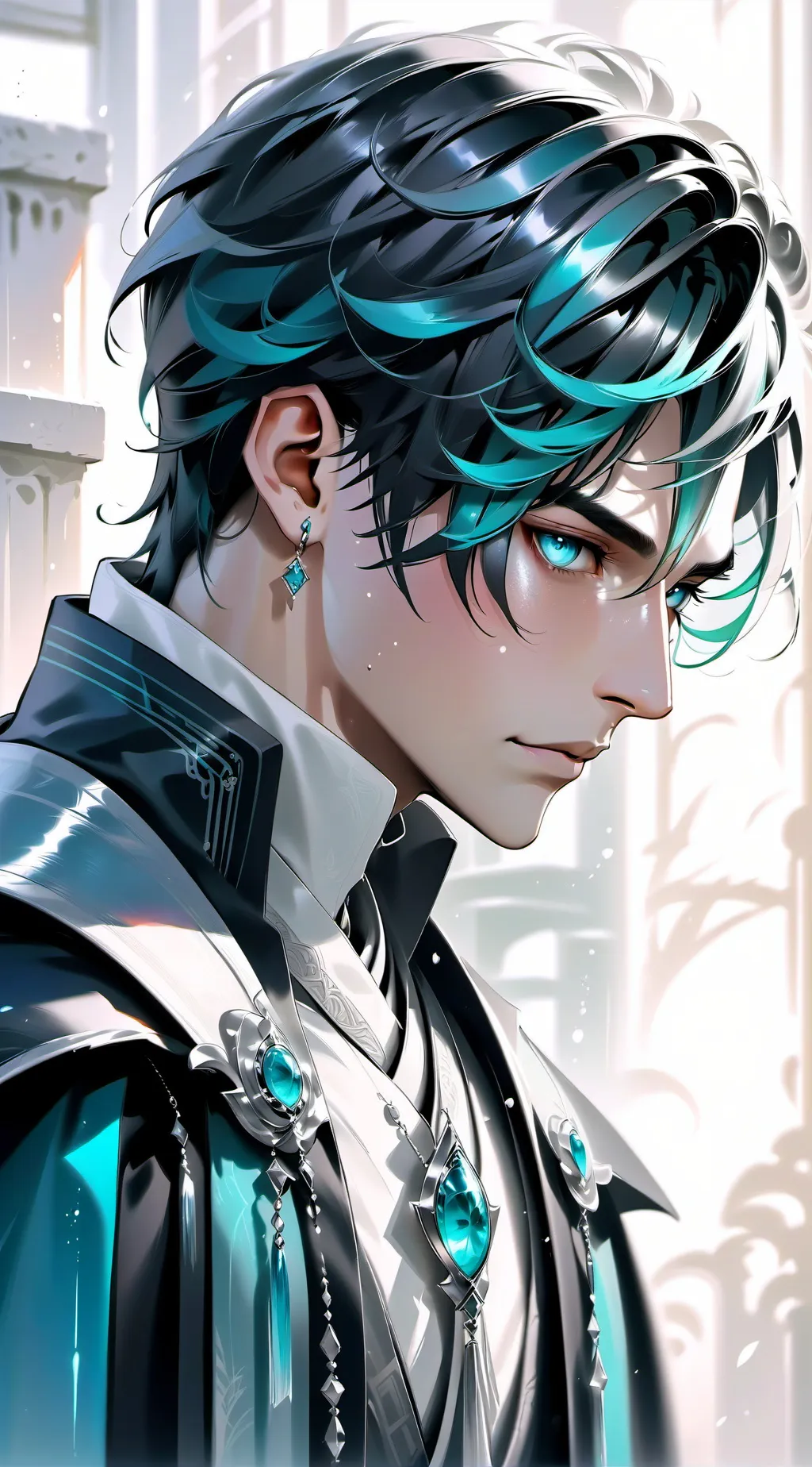 ai character: aaron background