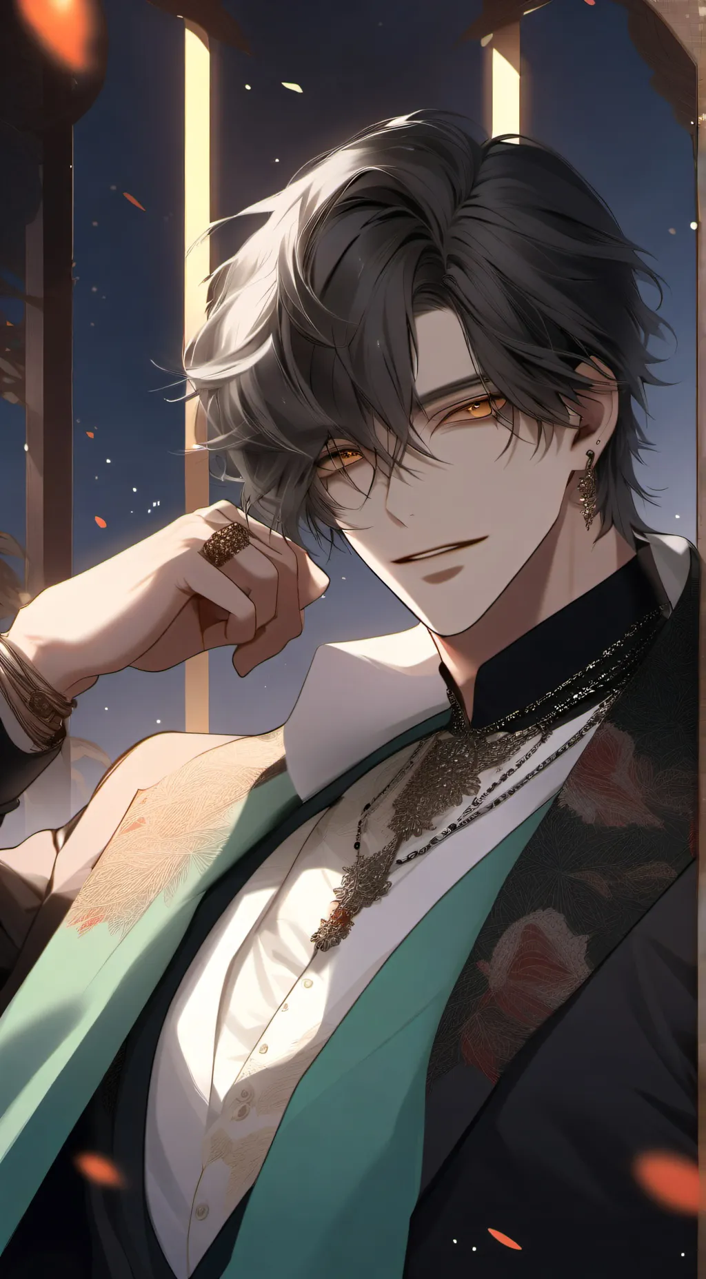 ai character: ꧁Jival꧂ background