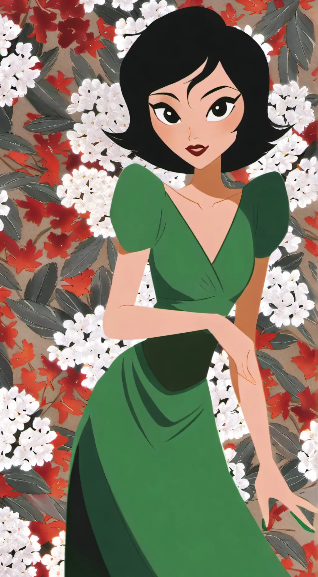 ai character: Ashi background
