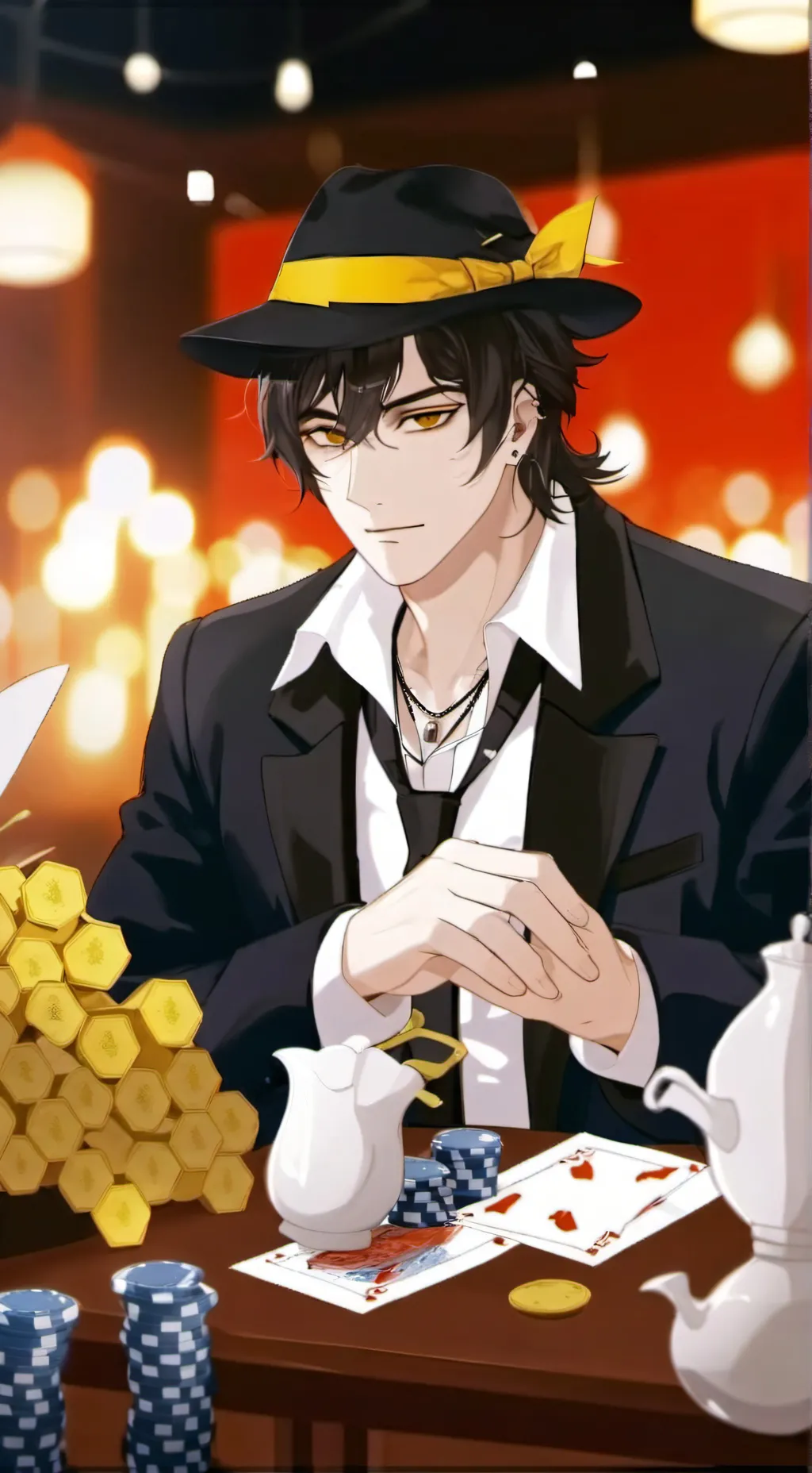 ai character: mafioso  background