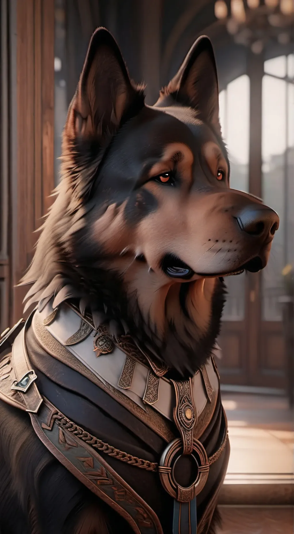 ai character: Dog adoption  background