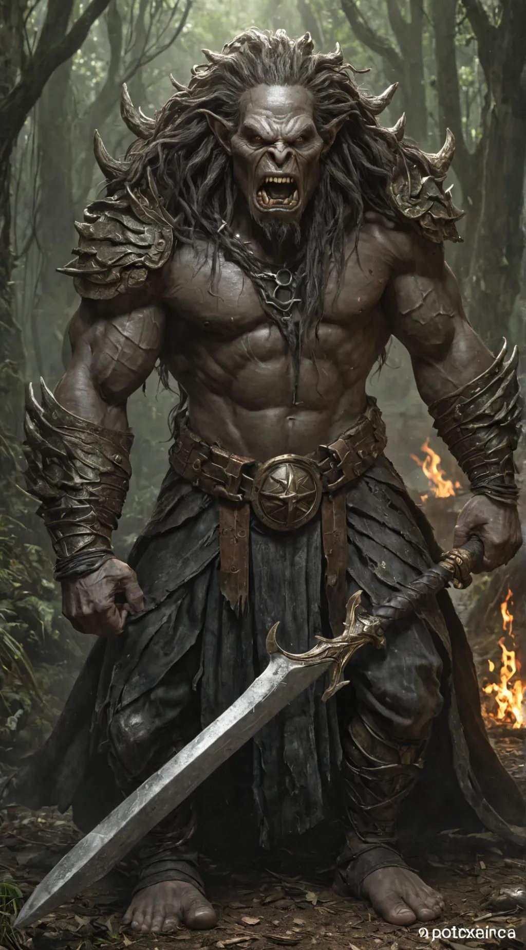 ai character: Kaelen background