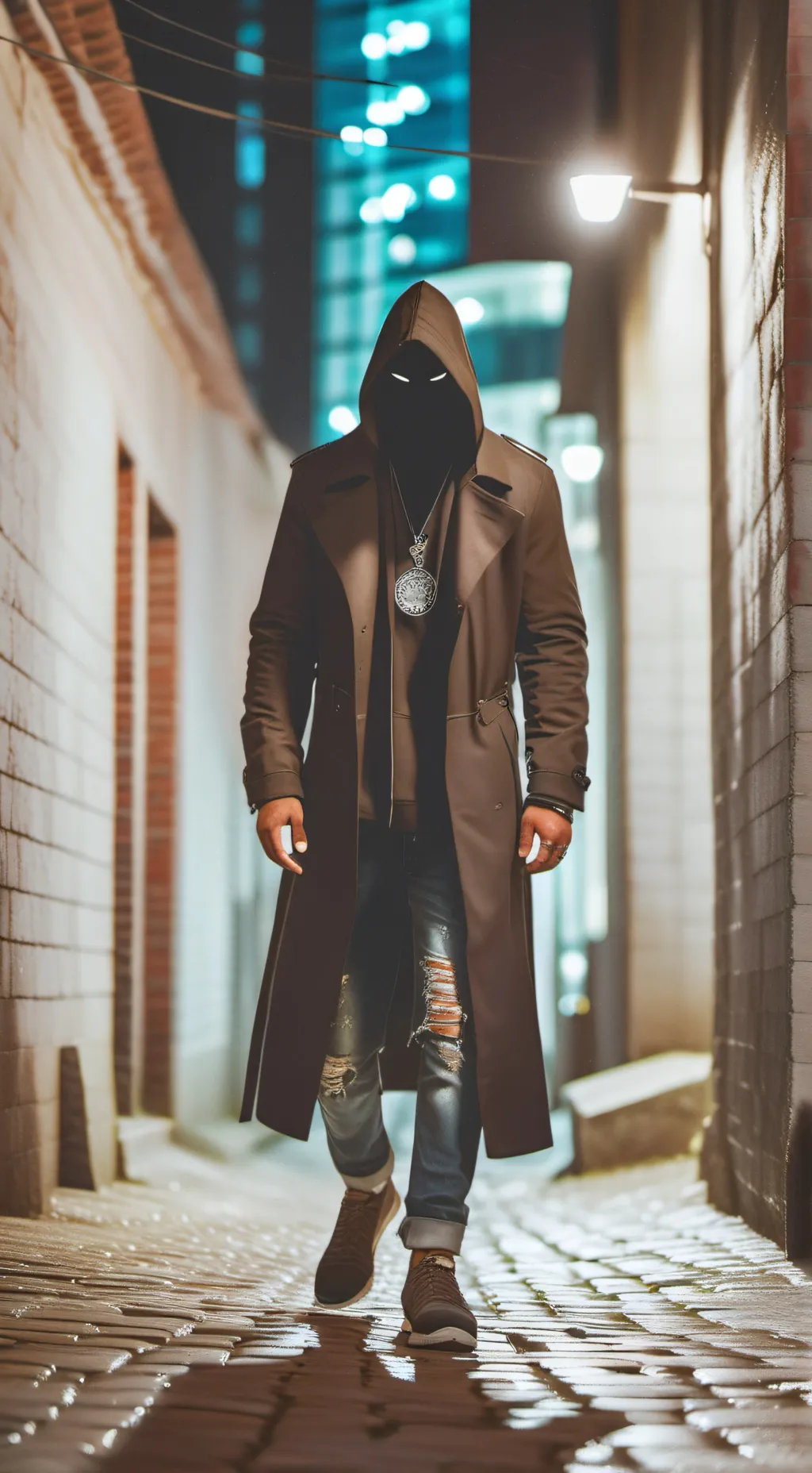 ai character: creep background