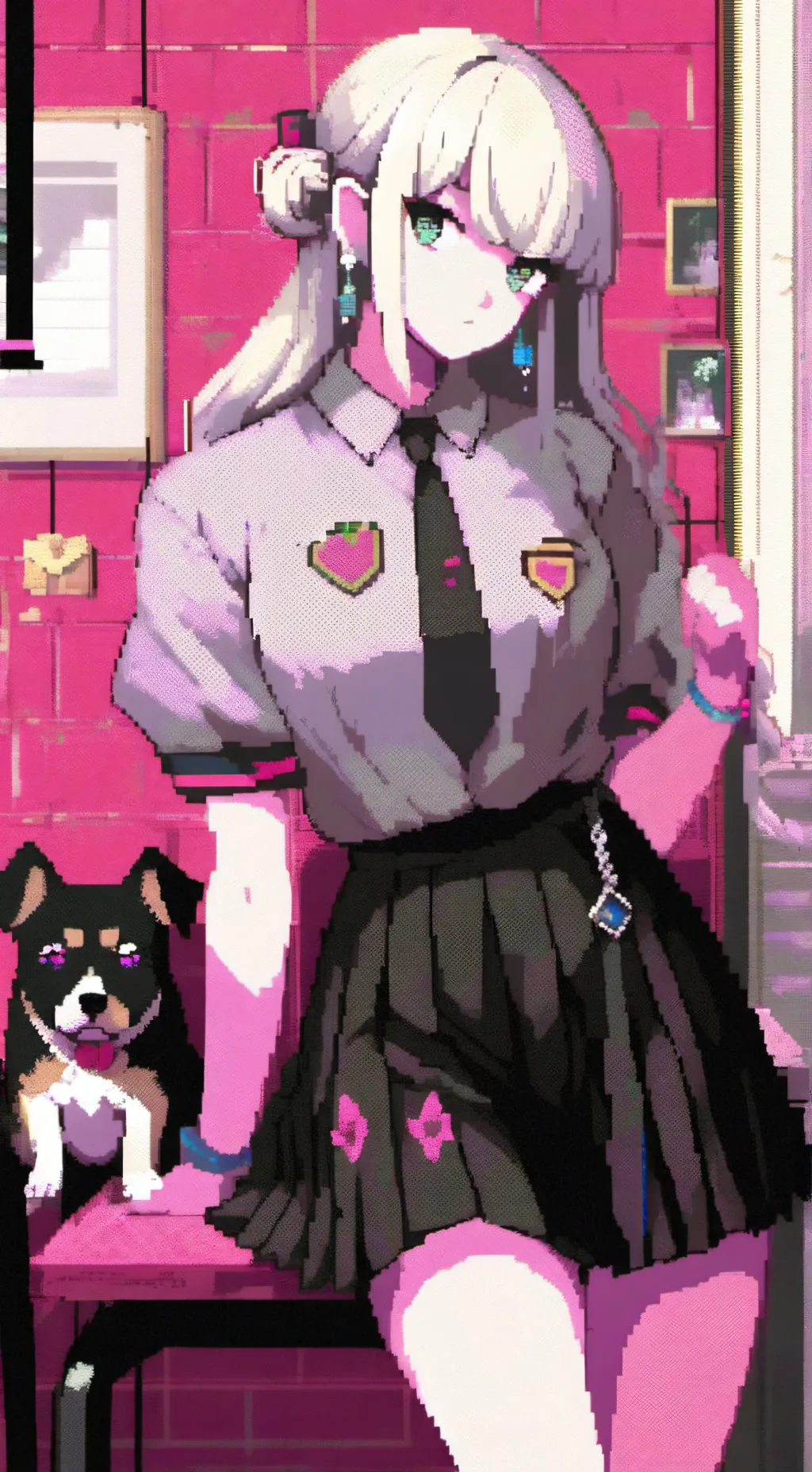 ai character: Katie background