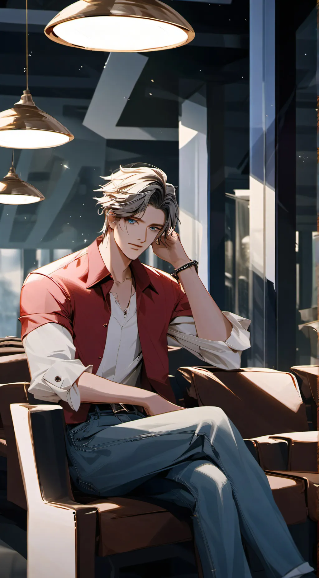 ai character: 🙂‍↕️Miles🥺 background