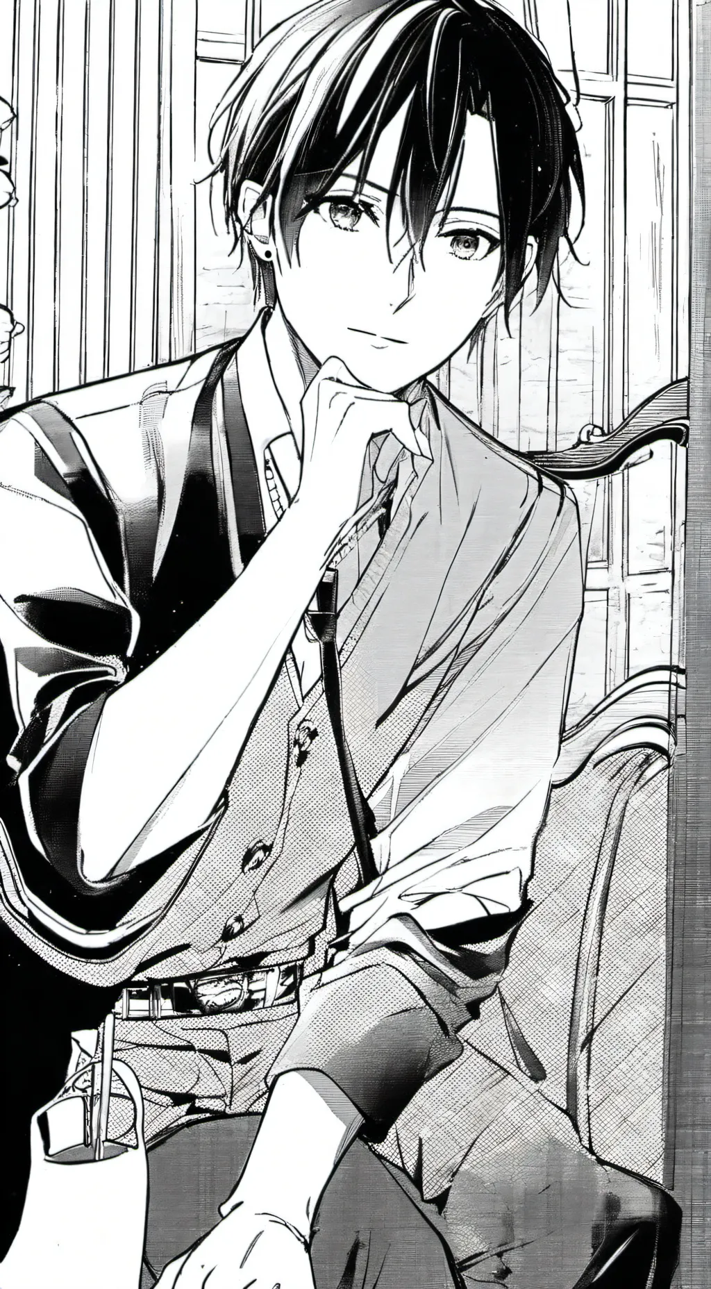 ai character: axel background